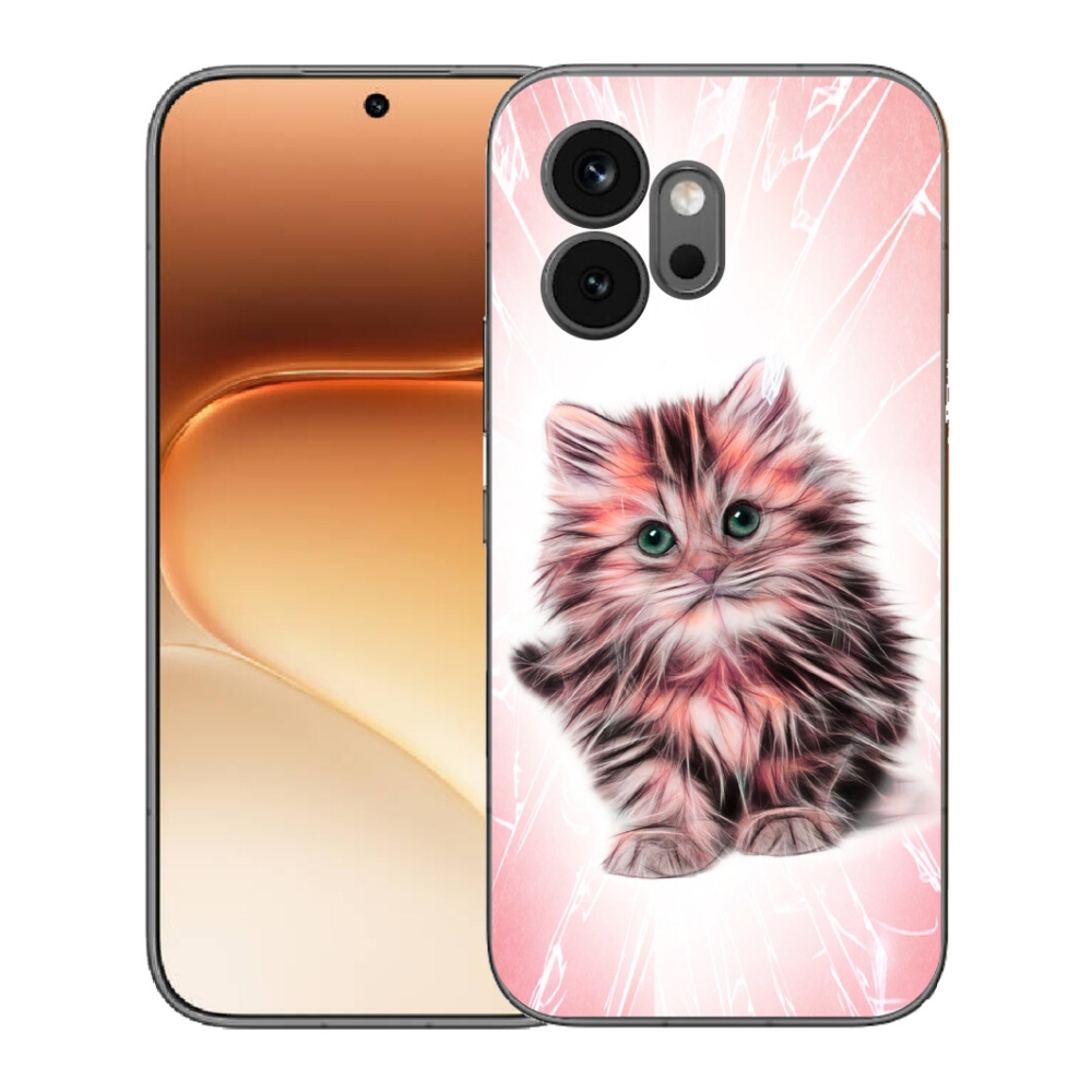 Gélový kryt mmCase na Honor 600 - roztomilé mačiatko