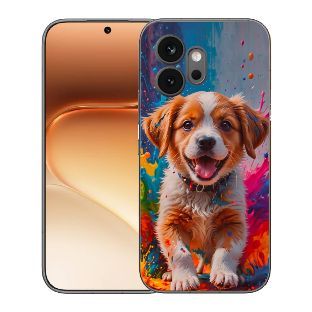 Gélový kryt mmCase na Honor 600 - roztomilé šteňa 3