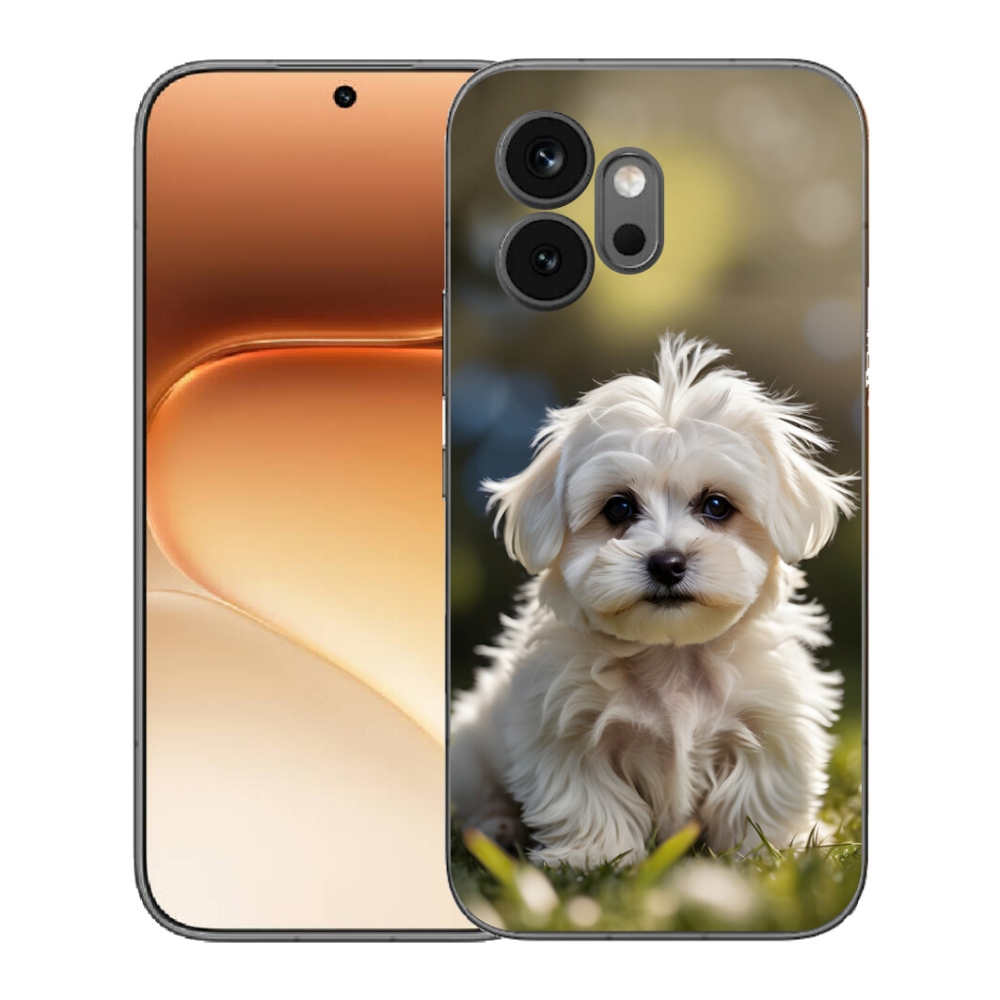 Gélový kryt mmCase na Honor 600 - roztomilý maltézsky psík