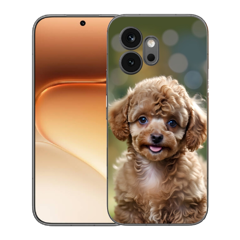 Gélový kryt mmCase na Honor 600 - roztomilý pudel