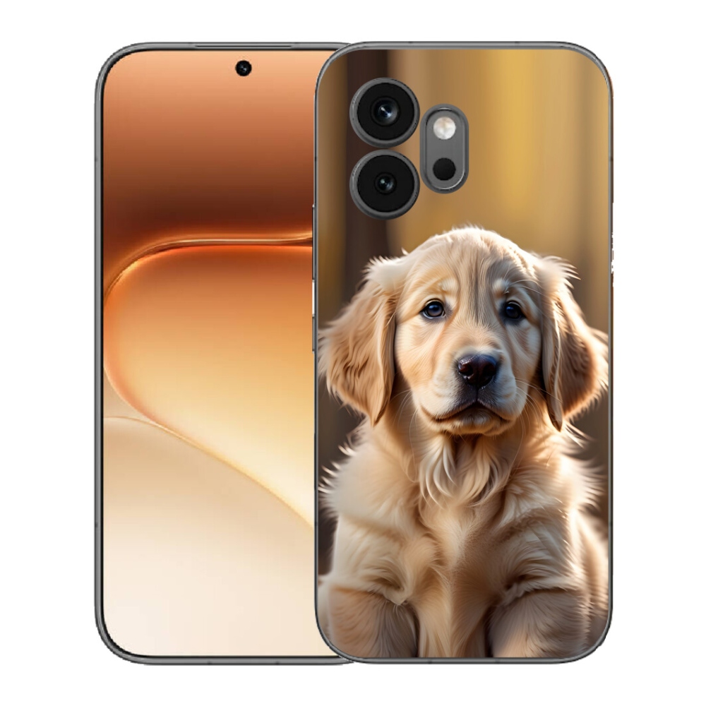 Gélový kryt mmCase na Honor 600 - roztomilý zlatý retriever