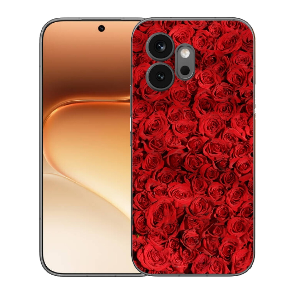 Gélový kryt mmCase na Honor 600 - ruža