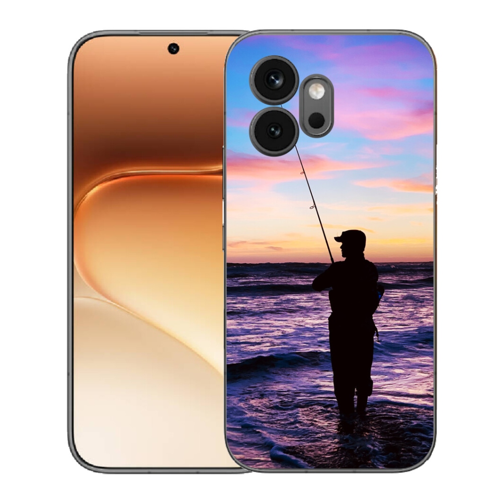 Gélový kryt mmCase na Honor 600 - rybárčenie 1