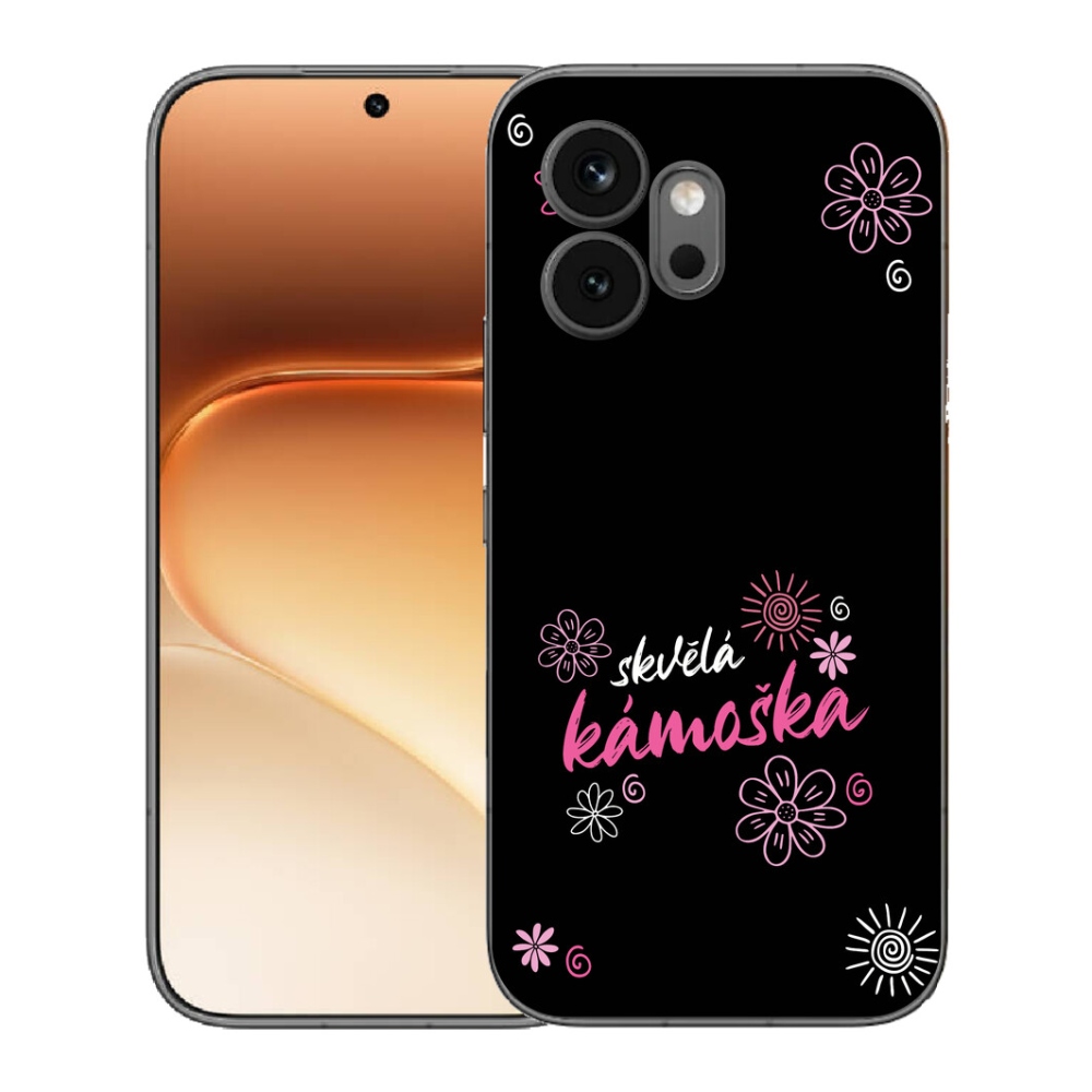 Gélový kryt mmCase na Honor 600 - skvelá kamoška čierne pozadie