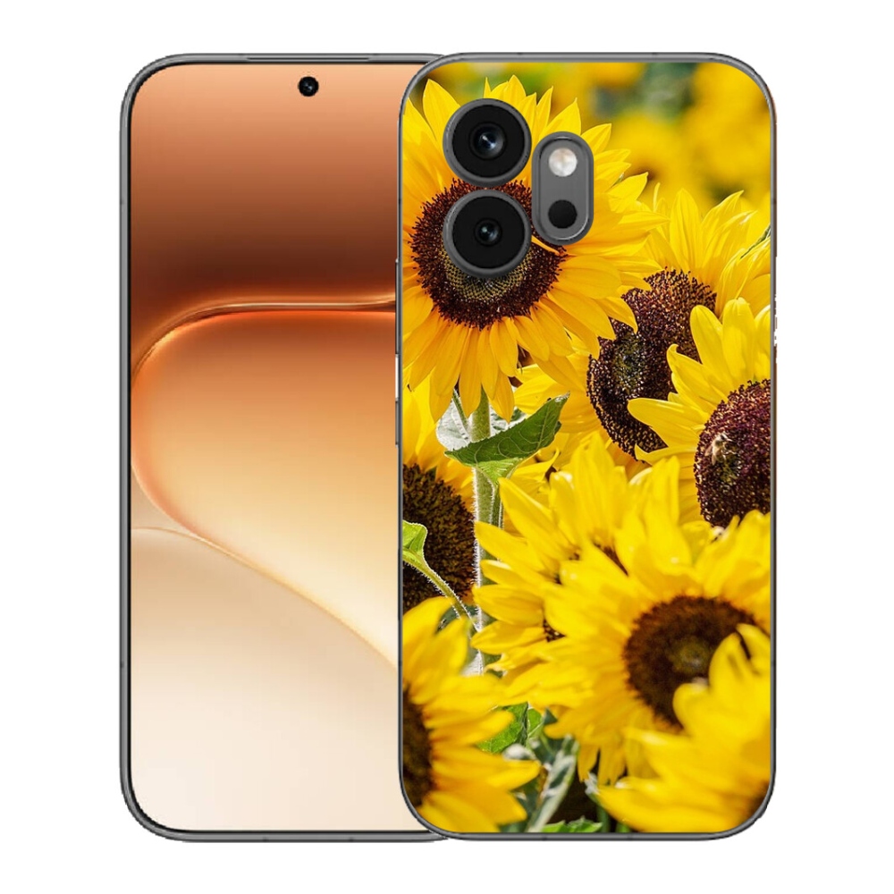 Gélový kryt mmCase na Honor 600 - slnečnica