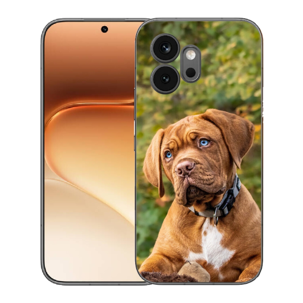 Gélový kryt mmCase na Honor 600 - šteňa