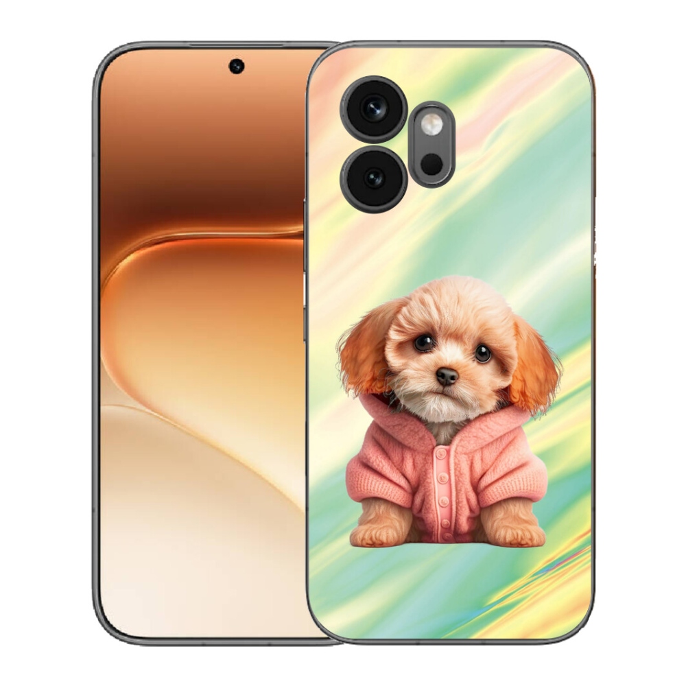 Gélový kryt mmCase na Honor 600 - šteňa vo svetri