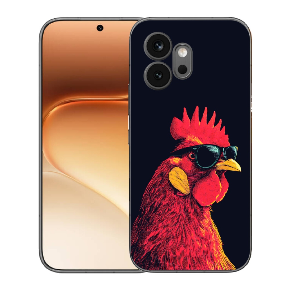 Gélový kryt mmCase na Honor 600 - štýlový kohút