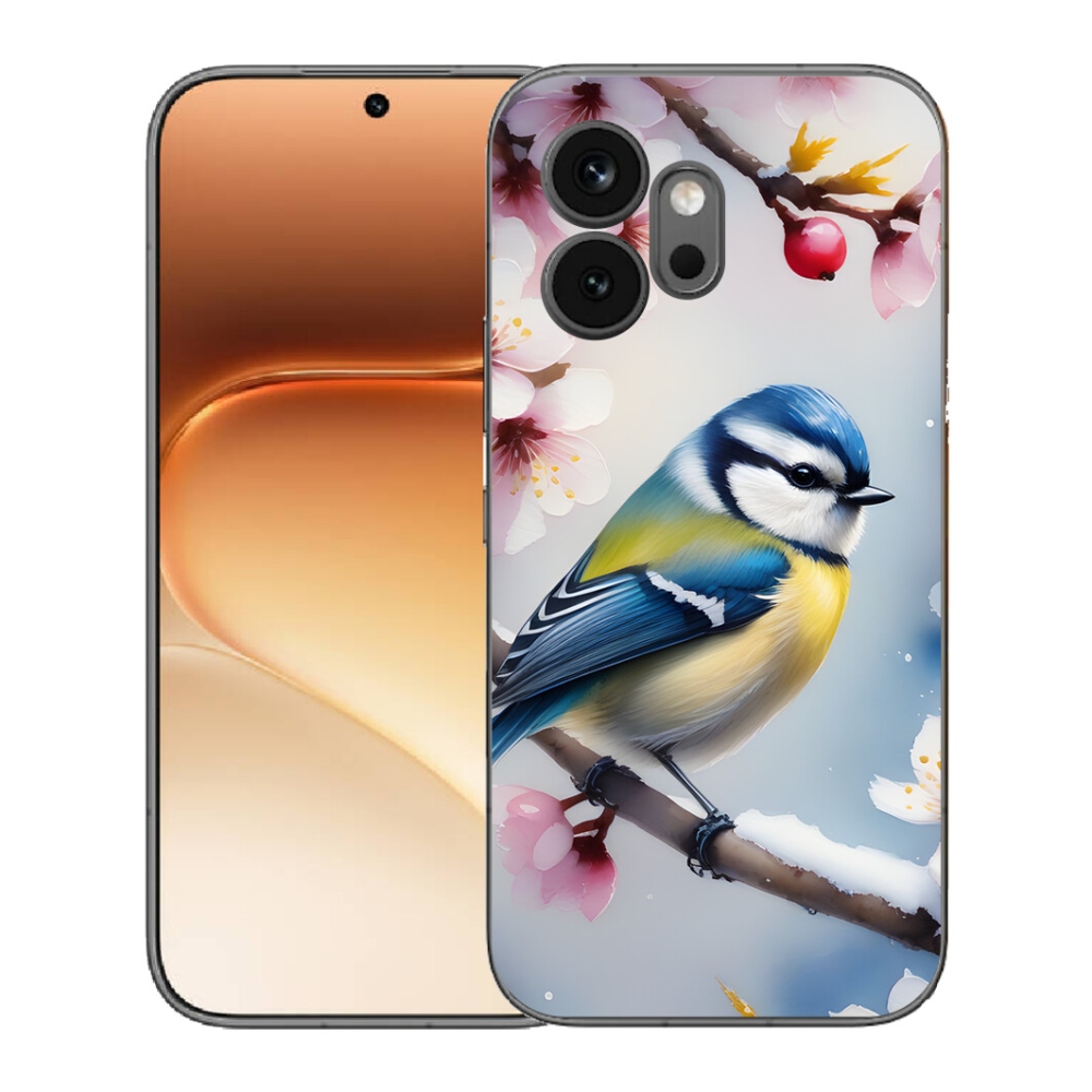 Gélový kryt mmCase na Honor 600 - sýkorka