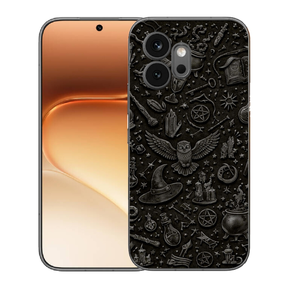 Gélový kryt mmCase na Honor 600 - tmavý magický svet