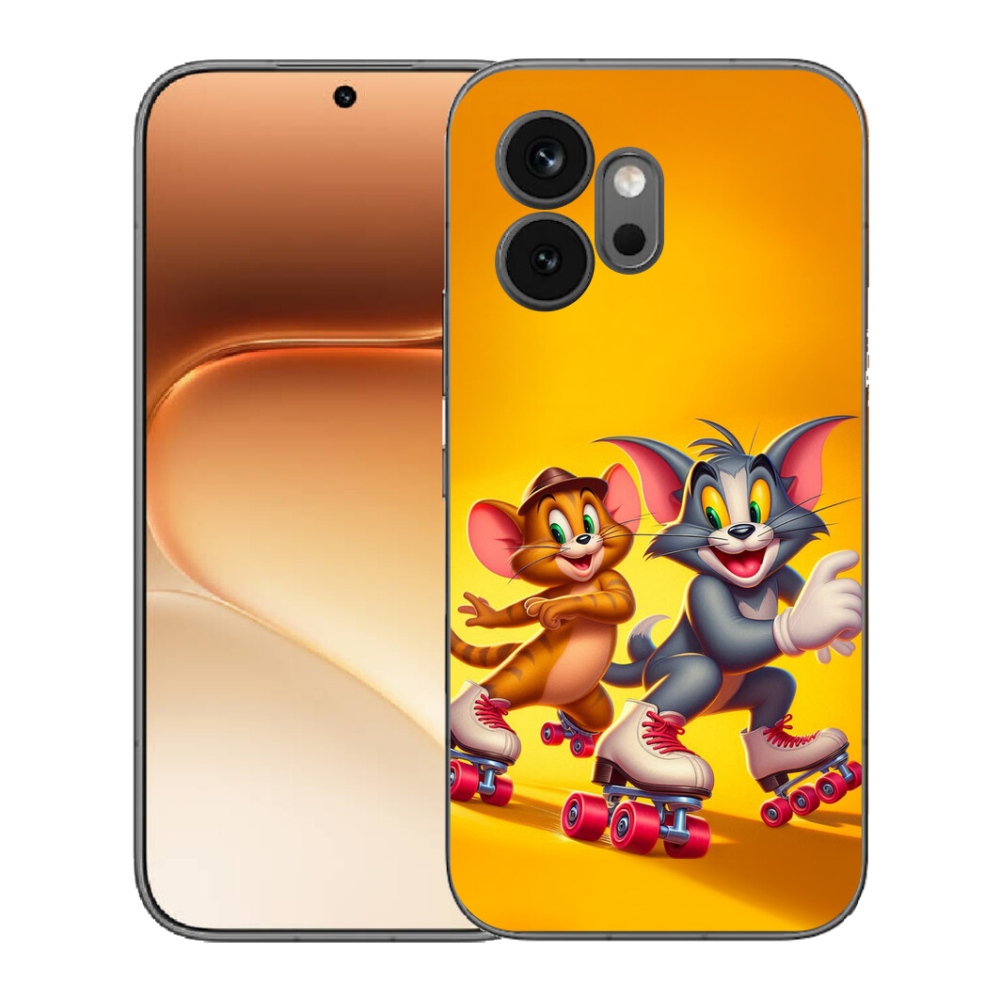 Gélový kryt mmCase na Honor 600 - tom a jerry