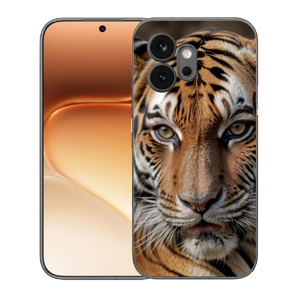 Gélový kryt mmCase na Honor 600 - tigrie pohľad