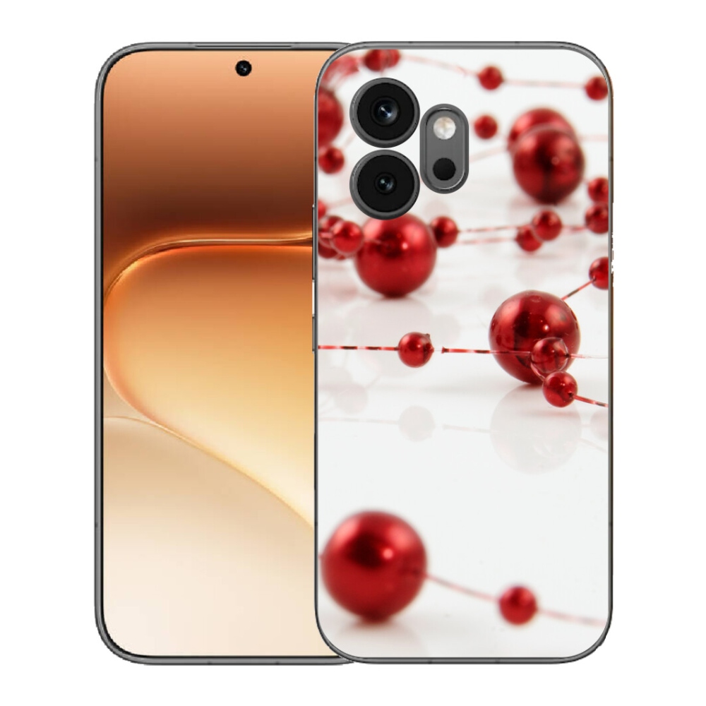 Gélový kryt mmCase na Honor 600 - vianočná reťaz