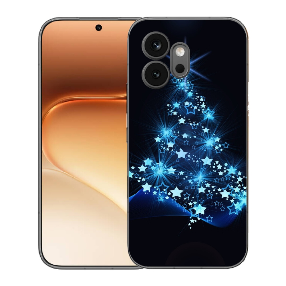 Gélový kryt mmCase na Honor 600 - vianočný stromček