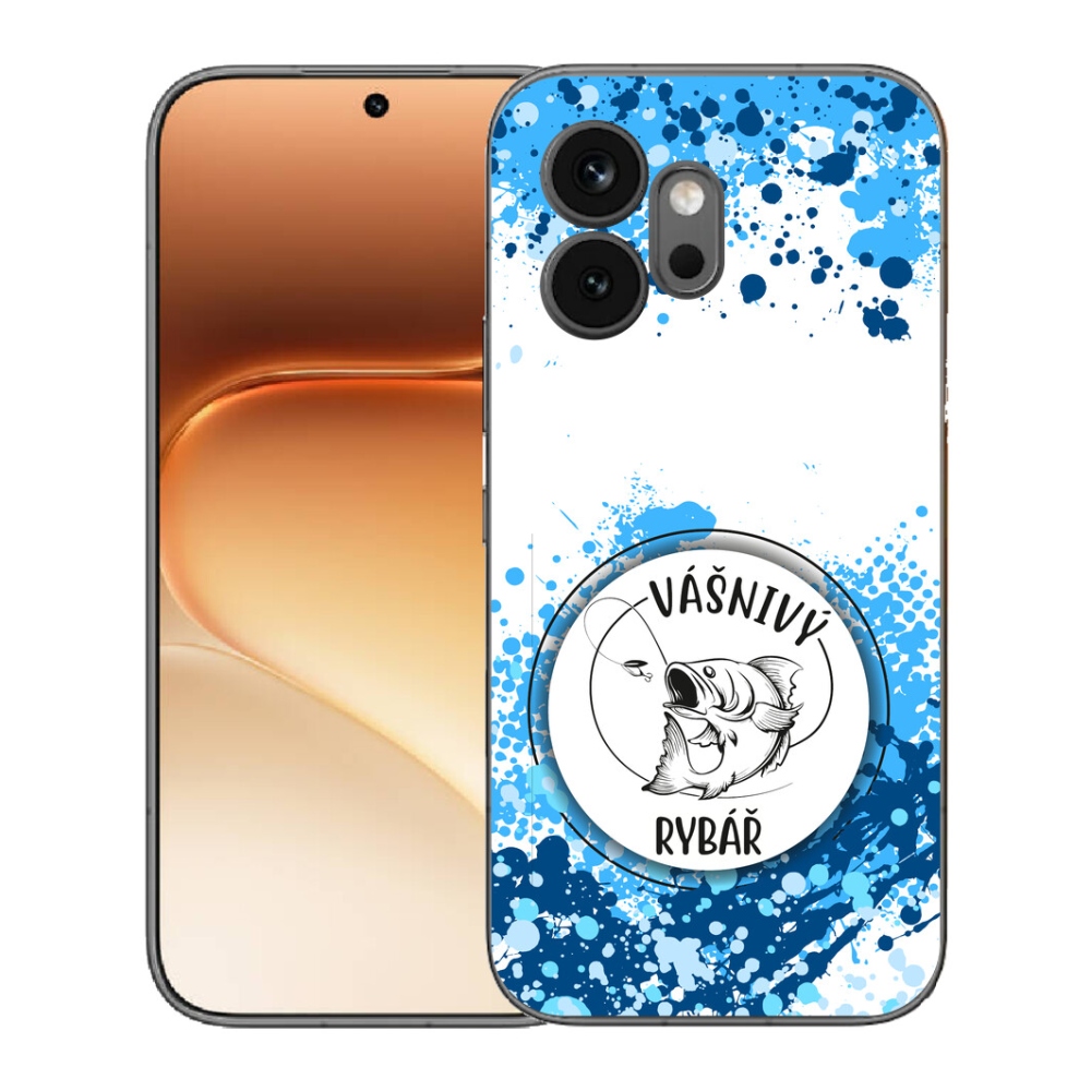 Gélový kryt mmCase na Honor 600 - vášnivý rybár biele pozadie