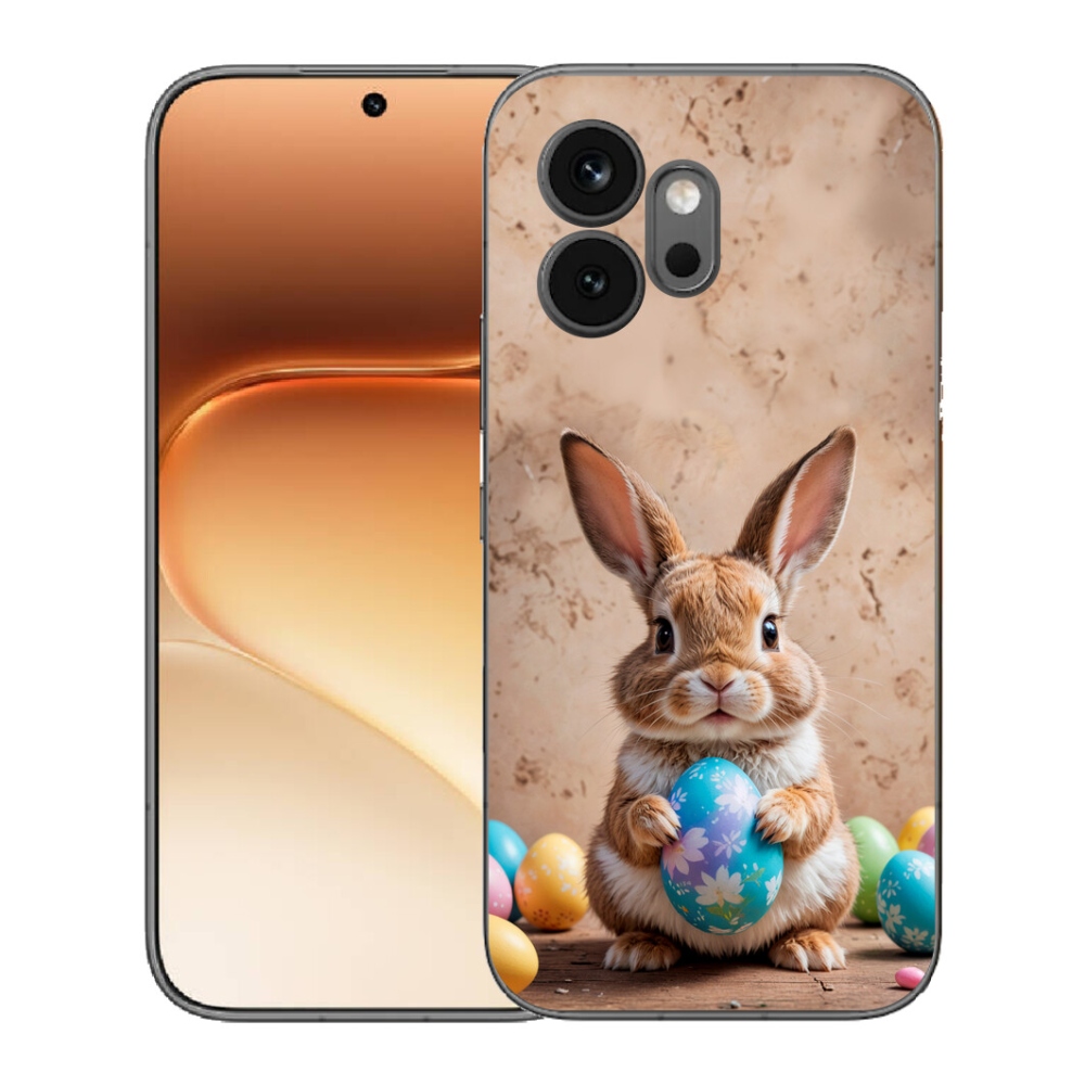 Gélový kryt mmCase na Honor 600 - veľkonočný zajačik