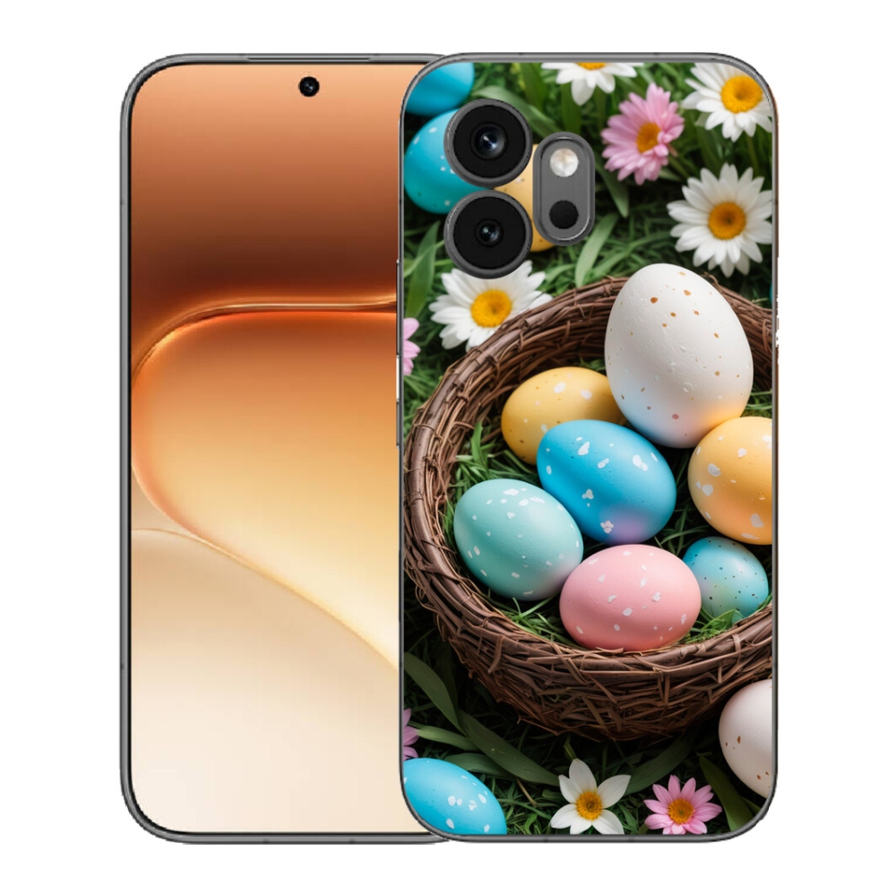 Gélový kryt mmCase na Honor 600 - veľkonočné vajíčka 2