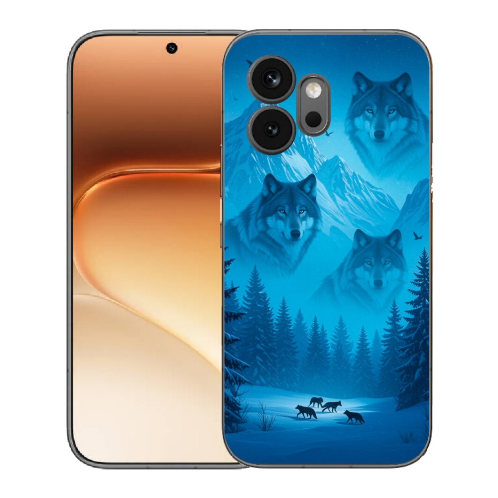 Gélový kryt mmCase na Honor 600 - vlčia svorka