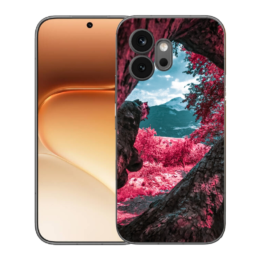 Gélový kryt mmCase na Honor 600 - výhľad na hory