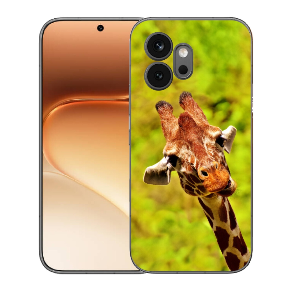 Gélový kryt mmCase na Honor 600 - žirafa