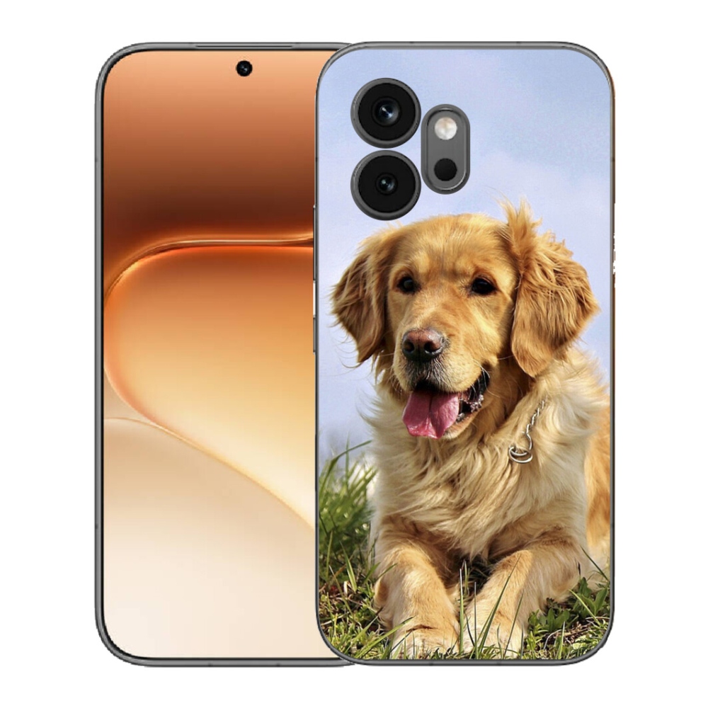 Gélový kryt mmCase na Honor 600 - zlatý retriever