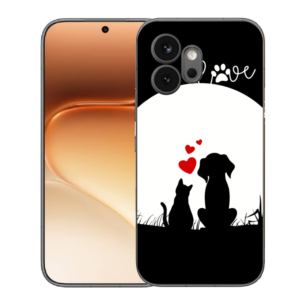 Gélový kryt mmCase na Honor 600 - zvieracia láska