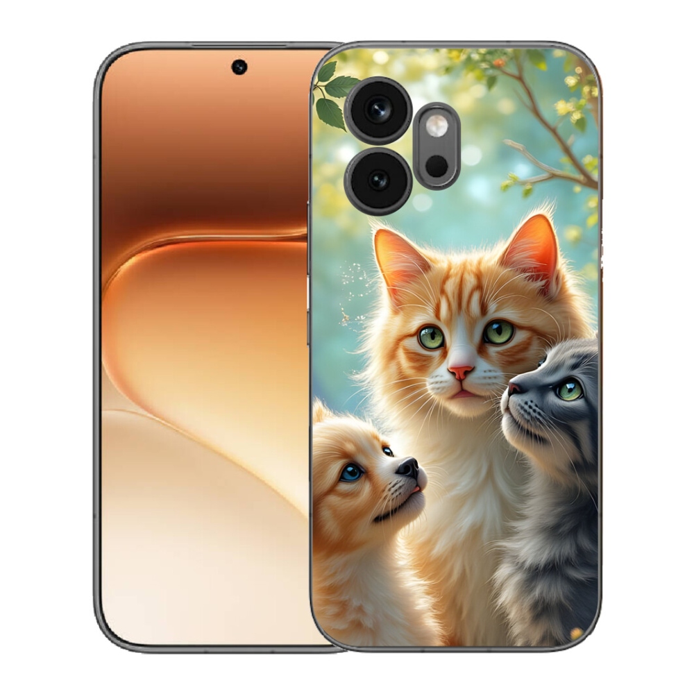 Gélový kryt mmCase na Honor 600 - zvieracie priateľstvo 2