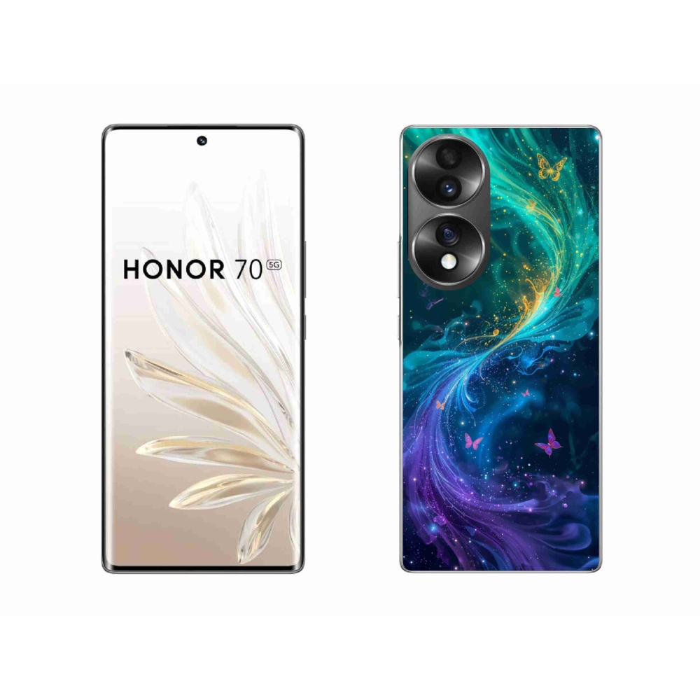 Gélový kryt mmCase na Honor 70 - abstraktný motív 31
