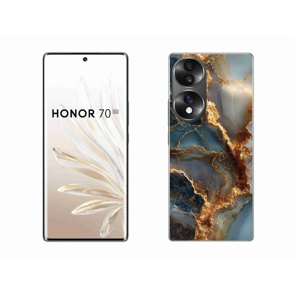 Gélový kryt mmCase na Honor 70 - abstraktný motív 33