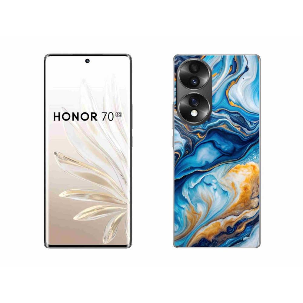 Gélový kryt mmCase na Honor 70 - abstraktný motív 34