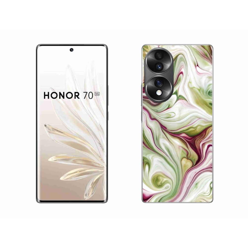 Gélový kryt mmCase na Honor 70 - abstraktný motív 36