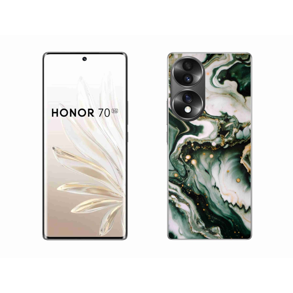 Gélový kryt mmCase na Honor 70 - abstraktný motív 38