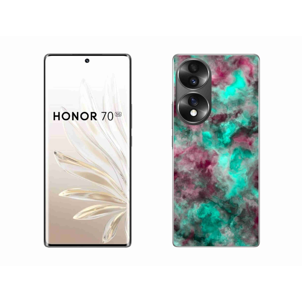 Gélový kryt mmCase na Honor 70 - abstraktný motív 39