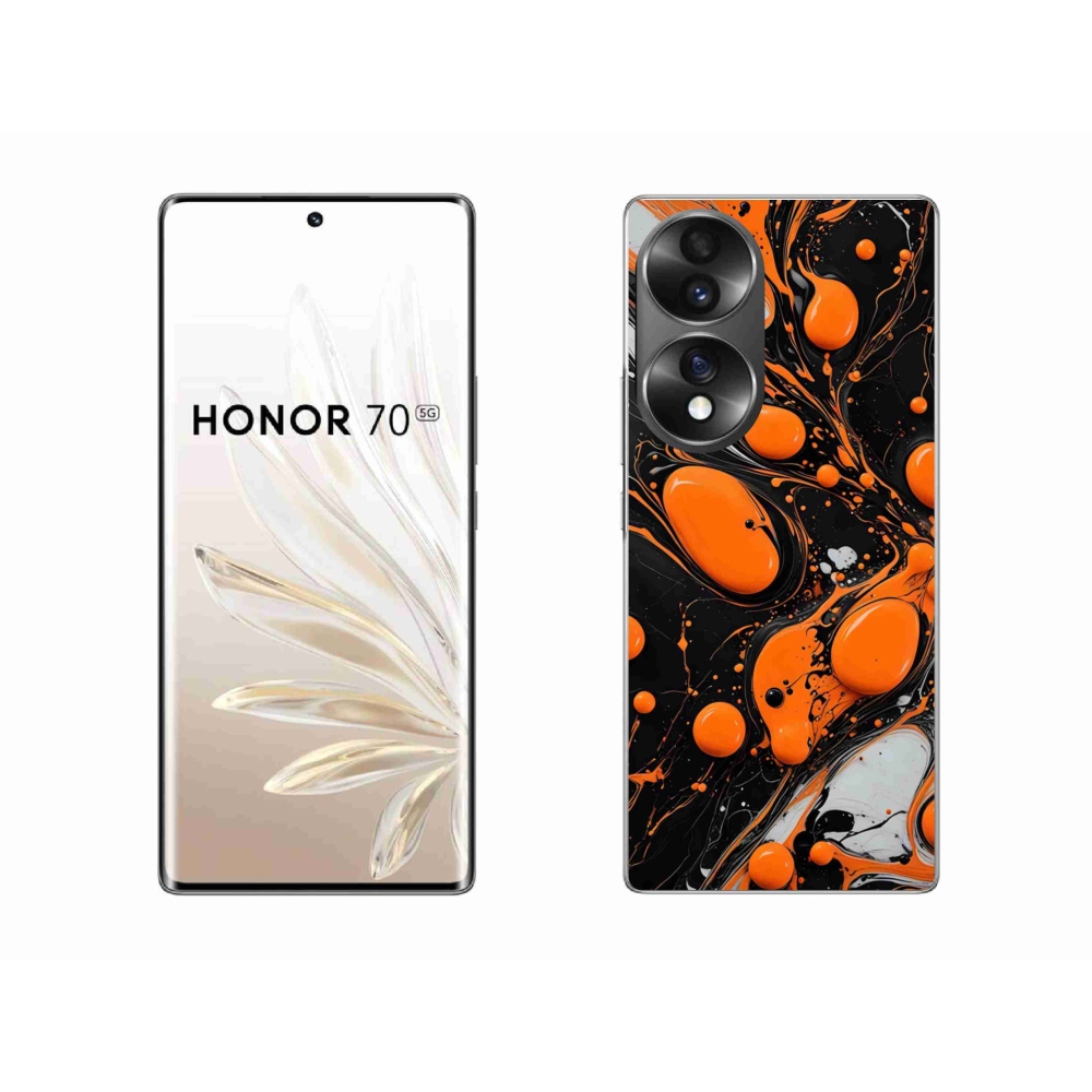 Gélový kryt mmCase na Honor 70 - abstraktný motív 41