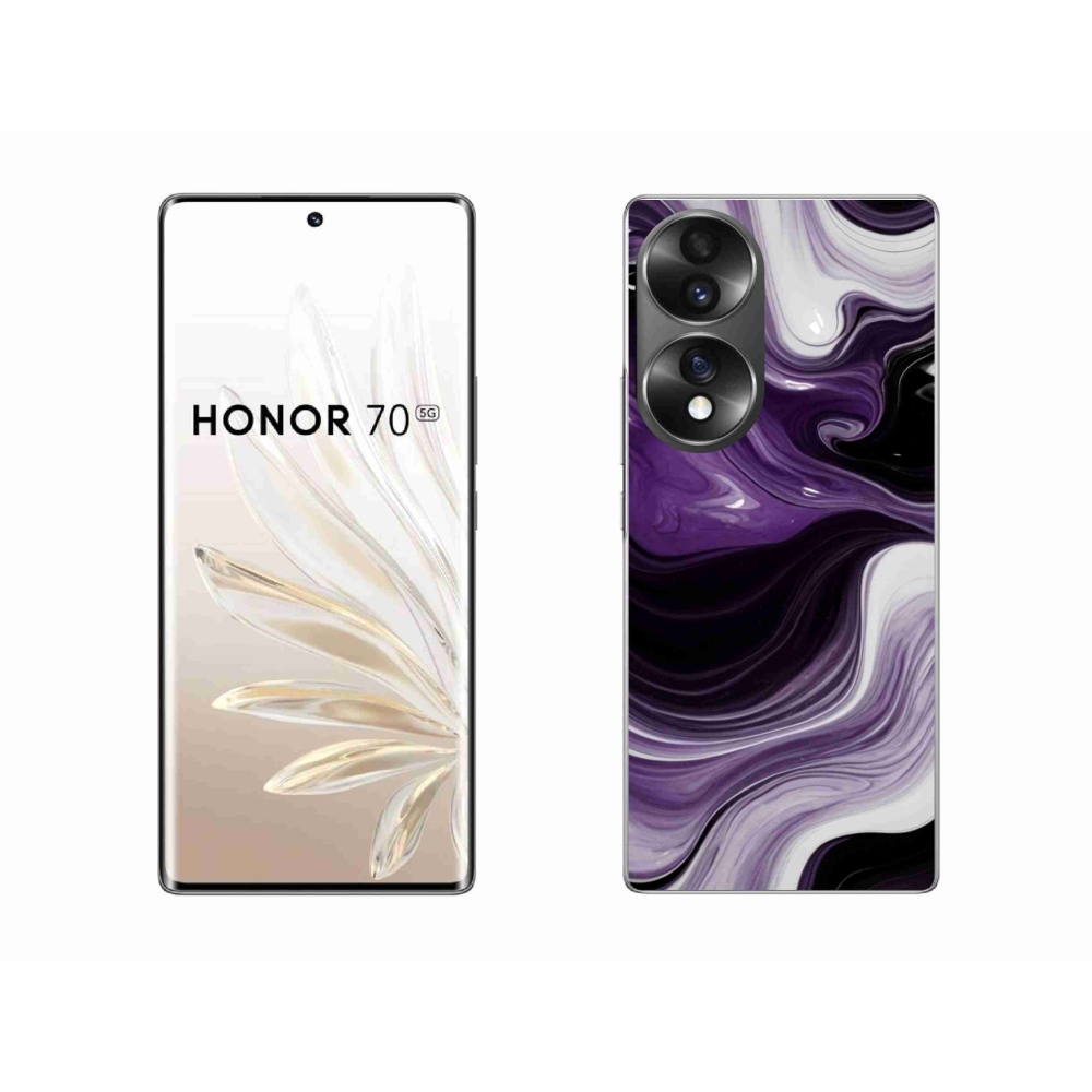 Gélový kryt mmCase na Honor 70 - abstraktný motív 46
