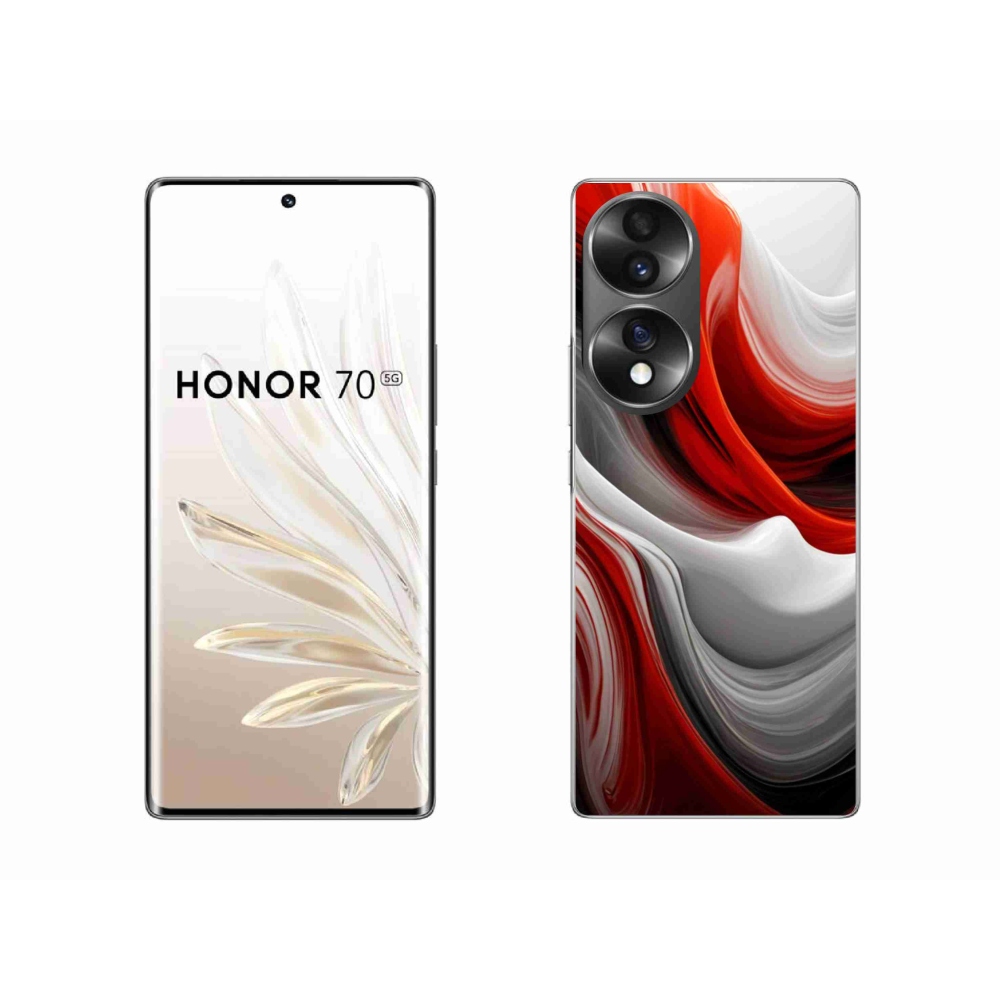 Gélový kryt mmCase na Honor 70 - abstraktný motív 47