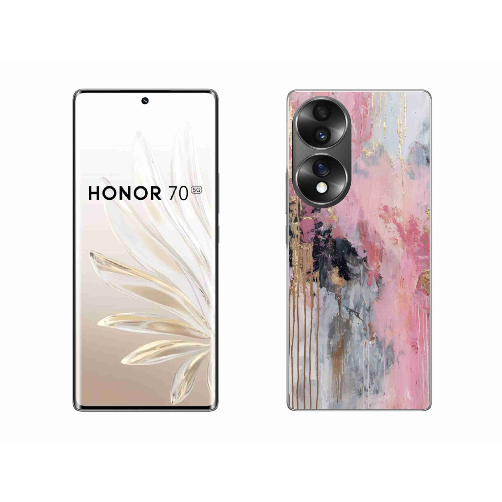 Gélový kryt mmCase na Honor 70 - abstraktný motív 49