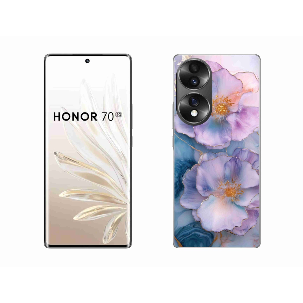 Gélový kryt mmCase na Honor 70 - abstraktný motív 51