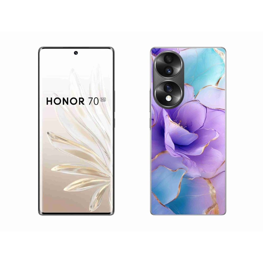 Gélový kryt mmCase na Honor 70 - abstraktný motív 52