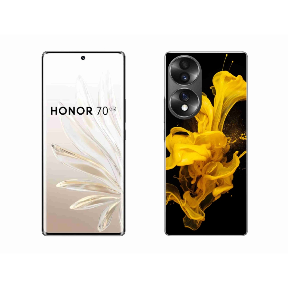 Gélový kryt mmCase na Honor 70 - abstraktný motív 56
