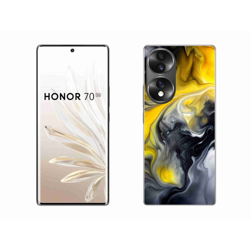 Gélový kryt mmCase na Honor 70 - abstraktný motív 60
