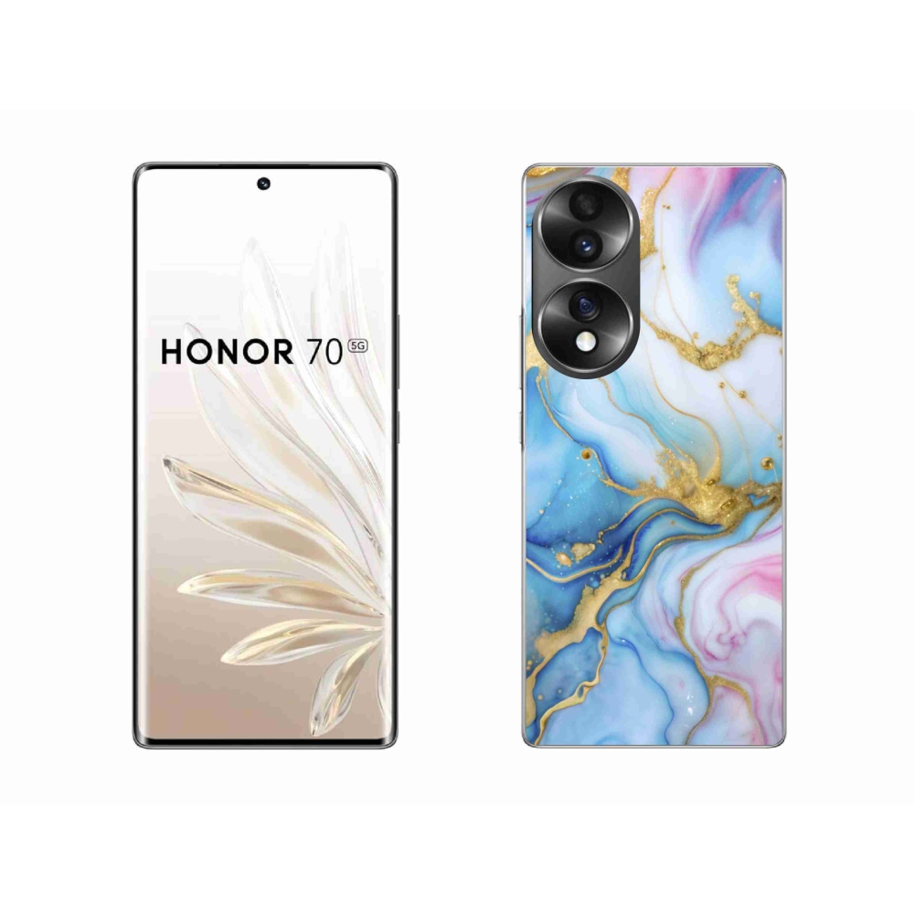 Gélový kryt mmCase na Honor 70 - abstraktný motív 61