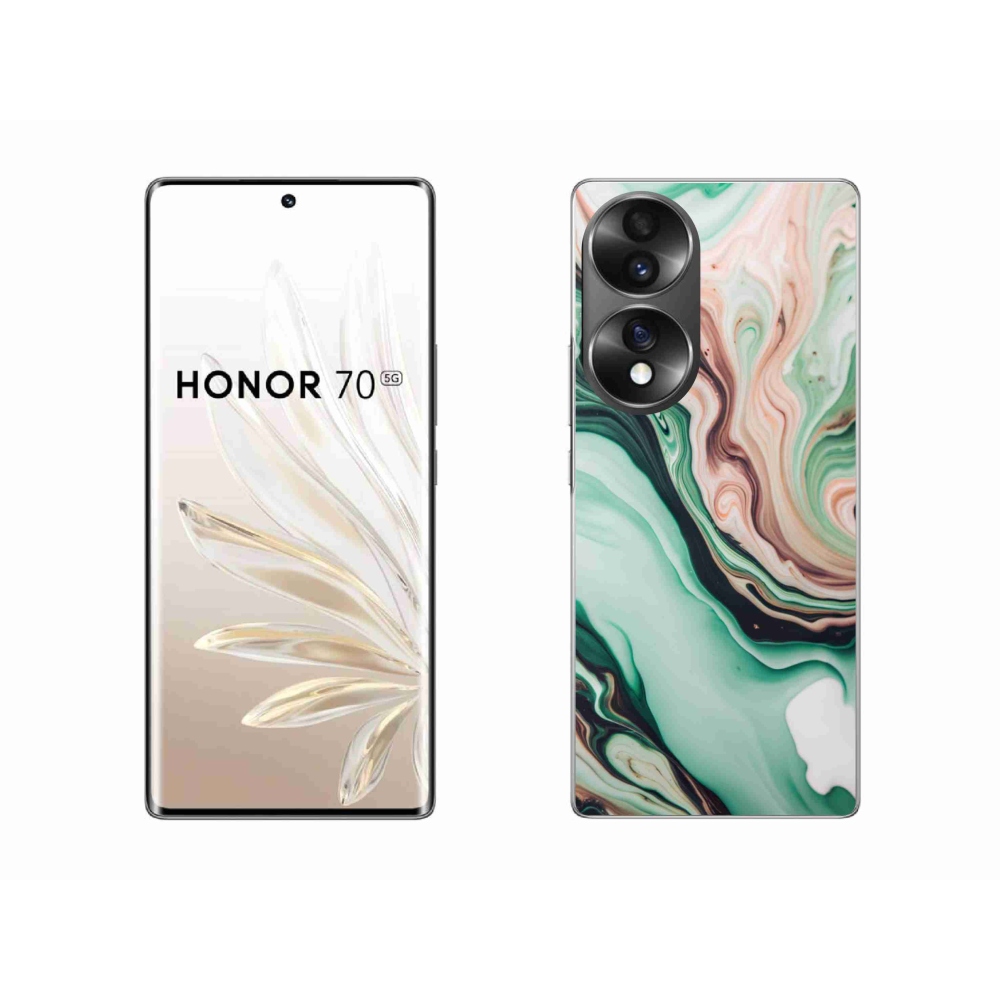 Gélový kryt mmCase na Honor 70 - abstraktný motív 62