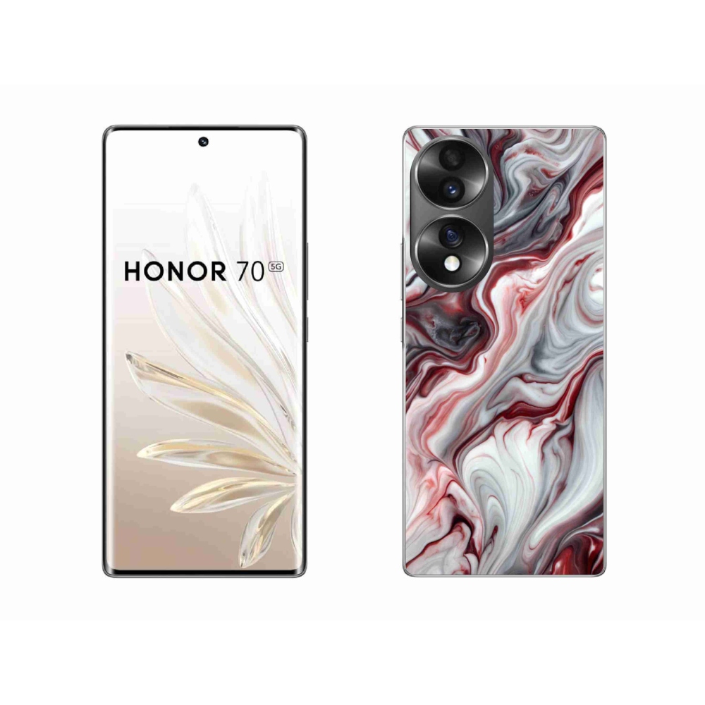Gélový kryt mmCase na Honor 70 - abstraktný motív 64