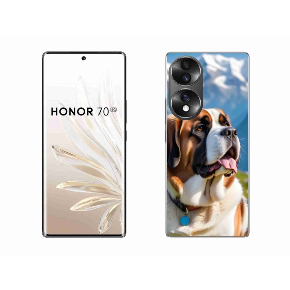 Gélový kryt mmCase na Honor 70 - bernardín