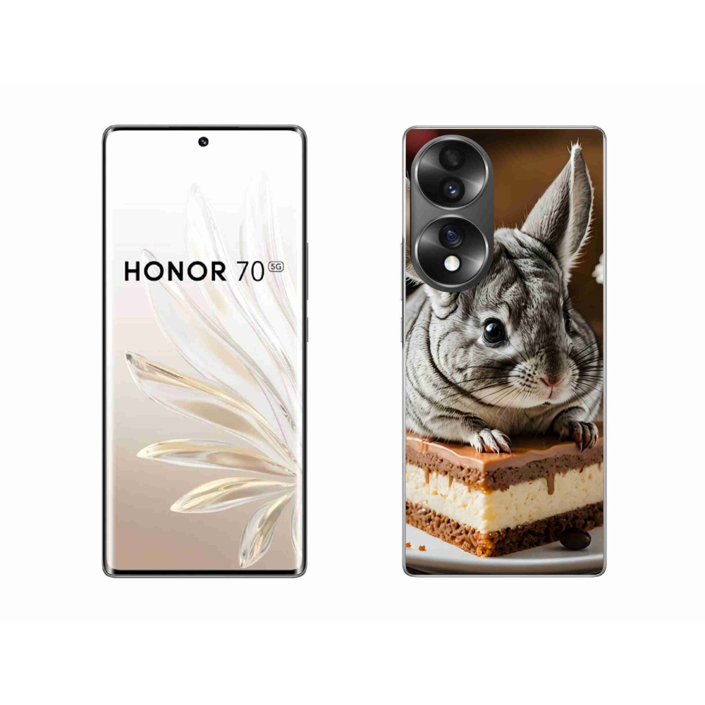 Gélový kryt mmCase na Honor 70 - činčila