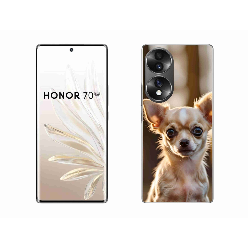 Gélový kryt mmCase na Honor 70 - čivava 6