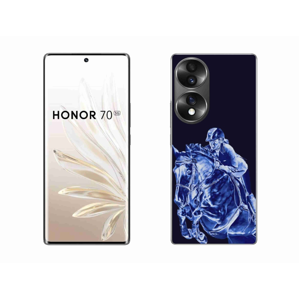 Gélový kryt mmCase na Honor 70 - dostihový kôň