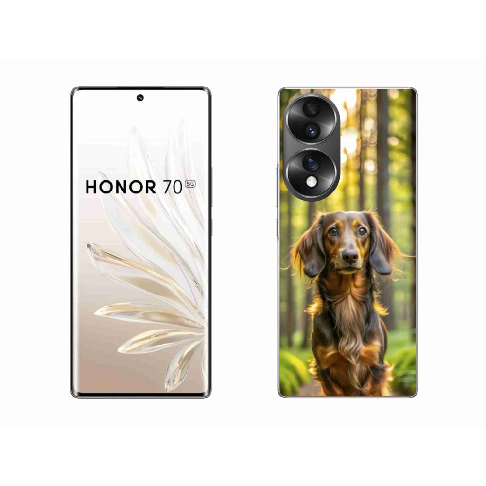 Gélový kryt mmCase na Honor 70 - jazvečík 4