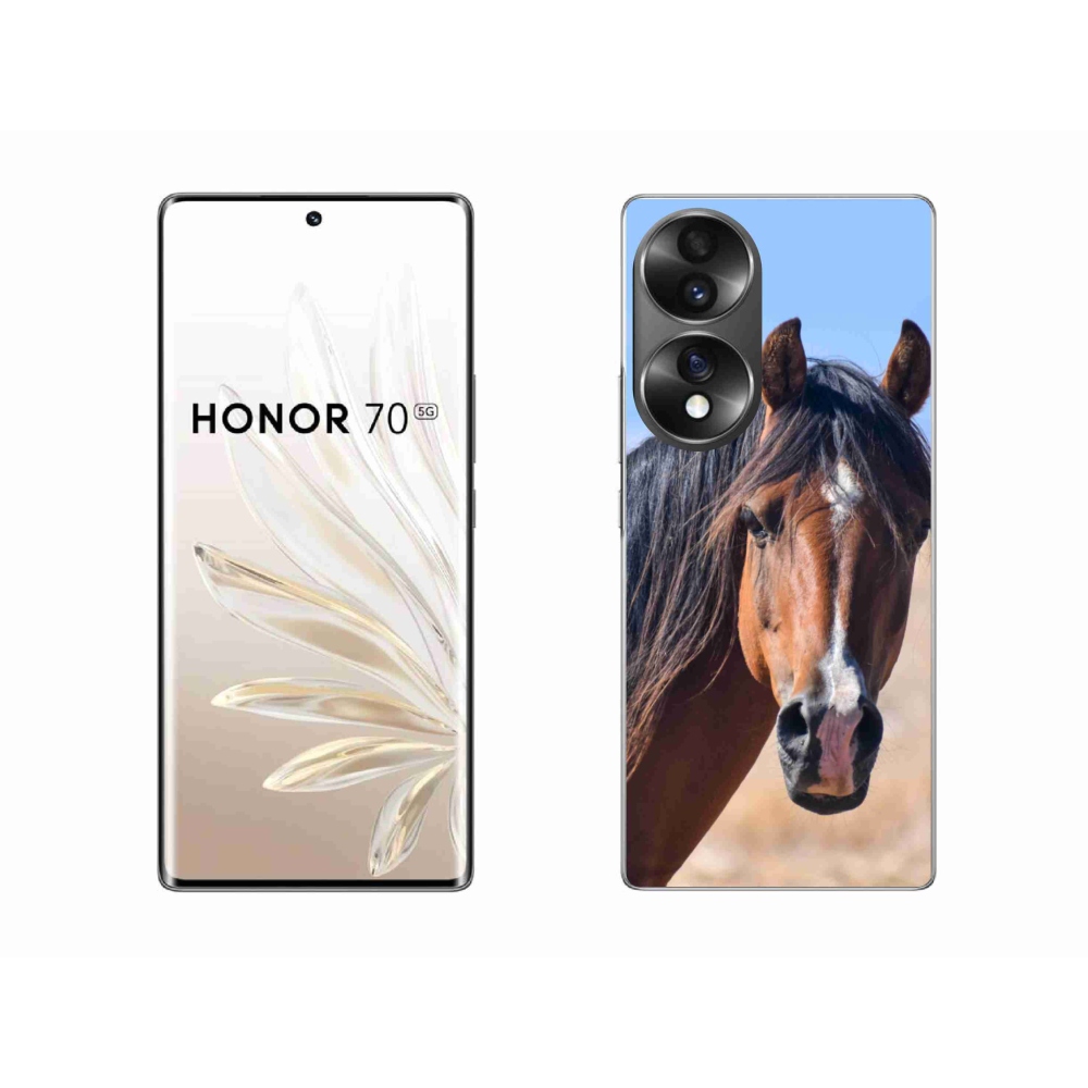 Gélový kryt mmCase na Honor 70 - pokojný kôň